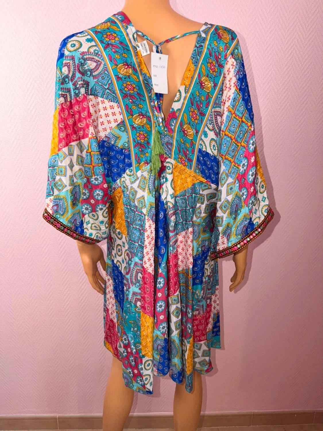 Vestido de verão leve nunca usado tamanho 38/46 – photo 6